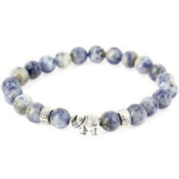 Bracelets Clj Charles Le Jeune Bracelet Pierres éléphant Bleu