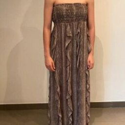 Robe Morgan Robe Morgan imprimé serpent Marron