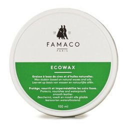 Accessoires chaussures Famaco BOITE DE GRAISSE ECO / ECO WAX 100 ML FAMACO Blanc