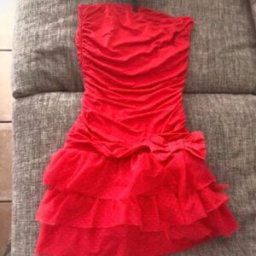 Robe courte Naf Naf Robe bustier naf naf Rose