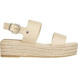 Sandales Tommy Hilfiger mid wedge sandal Beige