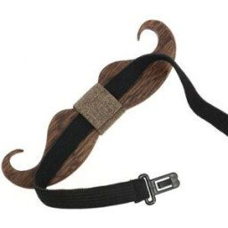 Cravates et accessoires Tony & Paul Noeud papillon Big Moustache Marron