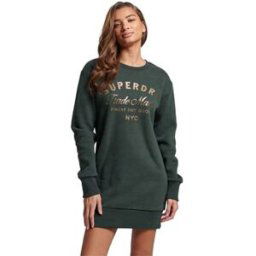 Robe Superdry jersey Vert