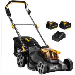 TEXAS EQUIPMENT Tondeuse à batterie Texas LMX2044 (2x20V) avec 2 batteries et chargeur 5714829115290