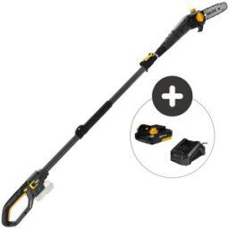 TEXAS EQUIPMENT Tronçonneuse perche Texas PCX2000 (20V) avec batterie+chargeur 5714829078052