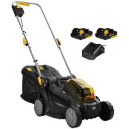TEXAS EQUIPMENT Tondeuse à gazon Texas Batterie et chargeur LMX2033 (2x20V) m/2 5714829078083