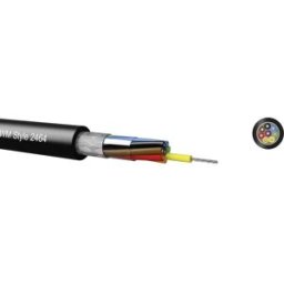 Kabeltronik LiYCY Câble de commande 4 x 0.50 mm² noir 96042009 Marchandise vendue au mètre