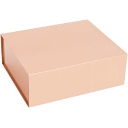 HAY Boîte avec couvercle Colour Storage M 29,5x35 cm Soft pink