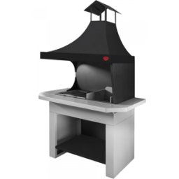 Edilmark Falò - Barbecue en acier à bois et à charbon