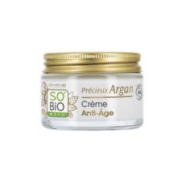 Léa Nature SO BIO étic Précieux Argan Crème Anti-Âge Biologique 50 ML - Pot 50 ml