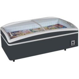 Réfrigérateur congélateur de supermarché gris SHALLOW HEAD A-CF - Tefcold