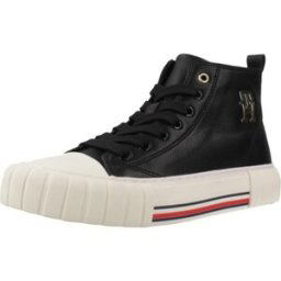 Bottes enfant Tommy Hilfiger HIGH TOP LACE-UP SNEAKER Noir