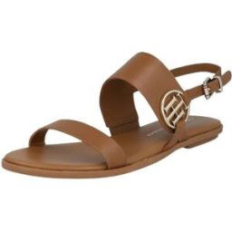 Sandales Tommy Hilfiger Sandales Plates Ref 56928 GU9 Cognac Marron