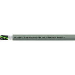 Helukabel 15084-1000 Câble pour chaîne porte-câbles JZ-HF 25 G 2.5 mm² gris 1000 m