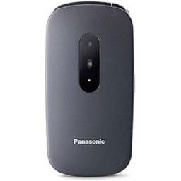 Panasonic KX-TU446 Téléphone portable à clapet pour séniors anti-chocs gris