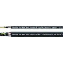 Helukabel 24423-500 Câble pour chaîne porte-câbles M-SPEED 500-C-PUR UL 7 G 0.75 mm² noir 500 m