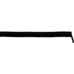 Câble spiralé LAPP UNITRONIC® SPIRAL 73220214 500 mm / 2000 mm 4 x 0.14 mm² noir 1 pc(s)