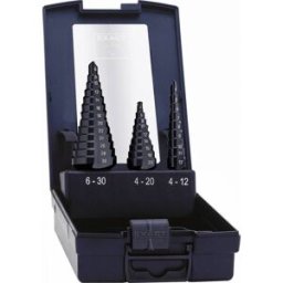 Jeu de forets étagés HSS Exact 50071-2 4 - 12 mm, 4 - 20 mm, 6 - 30 mm TiAIN 1 set - 3 pièces