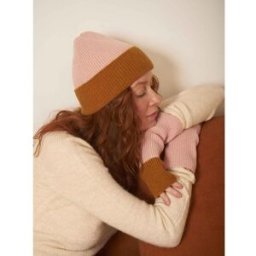 Maison Vivaraise Bonnet Benny Blush 21 x 23 21 x 19 cm female