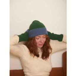 Maison Vivaraise Bonnet Benny Forest 21 x 23 vert 21 x 19 cm female