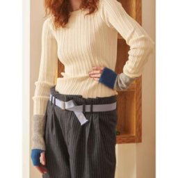 Maison Vivaraise Ceinture Ursule Pigeon Bleu 3 x 110 110 female