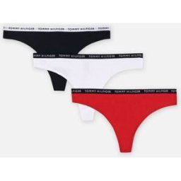3P Thong par Tommy Hilfiger Multicolore XS Accessoires