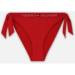 Side Tie Cheeky Biki UW0UW04497 par Tommy Hilfiger Rouge M Accessoires