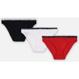 3P Bikini par Tommy Hilfiger Multicolore XS Accessoires