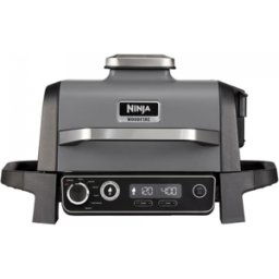 Ninja Woodfire OG701EU - Barbecue électrique avec fumoir et friteuse à air
