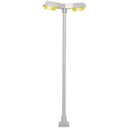 Réverbère de rue double Viessmann Modelltechnik 60971 modèle fini H0 1 pc(s)