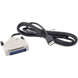 Joy-it 57CNCd25 Câble contrôleur CNC Arduino [1x USB 1.1 type A mâle - 1x SUB-D mâle 25 pôles] 1.50 m noir