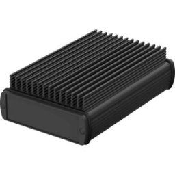 Bopla ABPH 1000-0150 K ALUBOS_SET 84510150.HMT1 Boîtier de dissipation thermique 150 x 106 x 50 aluminium noir (RAL 9005) 1 pc(s)