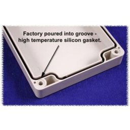 Joint Hammond Electronics 1554RGASKET silicone noir 2 pc(s)