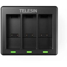 Telesin Chargeur pour 3 batteries pour GoPro HERO 9/10/11/12