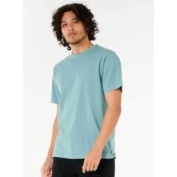 Rip Curl T-Shirt manches courtes Plain Wash Blue Lagoon 2XL male