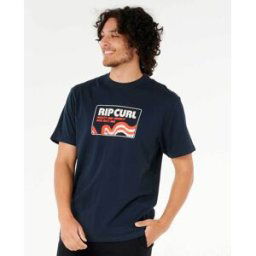 Rip Curl T-shirt Swirl Revival Surf Dark Navy L male