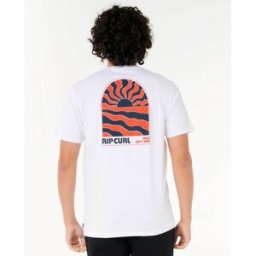 Rip Curl T-shirt Sunsets Revival Surf White M male