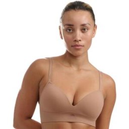 Eminence Brassière femme échancré Active Seamless Adidas Sport - beige L female