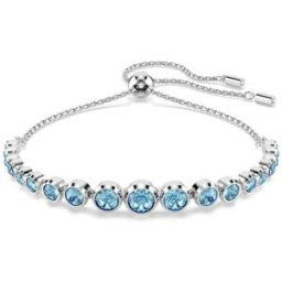 Bracelet Femme Swarovski Imber - 5719282 Métal Rhodié Bleu M female