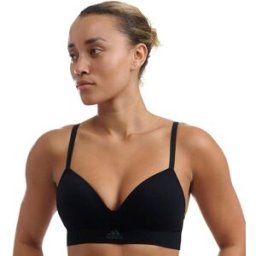 Eminence Brassière femme échancré Active Seamless Adidas Sport noir XS female