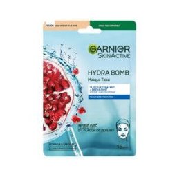 Garnier SkinActive Hydra Bomb Masque en Tissu Super Hydratant et Repulpant 28 ML - Sachet 1 masque en tissu