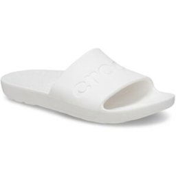 Crocs Logo Slides Adults Blanc 5 (38-39) Unisex