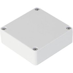 Hammond Electronics 1551WTGY Boîtier universel 60 x 60 x 22 ABS gris 1 pc(s)