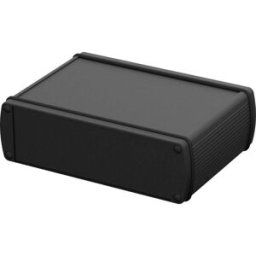 Bopla ABPH 1600-0100 ALUBOS_SET 84166100.HMT1 Boîtier profilé 169 x 100 x 52 aluminium noir (RAL 9005) 1 pc(s)