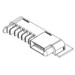 Molex Barrette mâle encastrable (standard) 46437-3005 1 pc(s) Tray