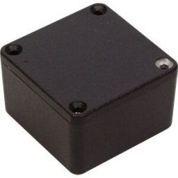 Hammond Electronics 1590MMBK Boîtier universel 50 x 50 x 31 aluminium noir 1 pc(s)
