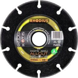 Rhodius 353347 Disque à tronçonner diamanté 125 mm 1 pc(s)