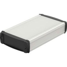 Bopla ELPH 1240-0200 ECOLINE_SET 83246200.HMT1 Boîtier profilé 120 x 200 x 42 aluminium, ABS naturel, noir (RAL 9005) 1 pc(s)