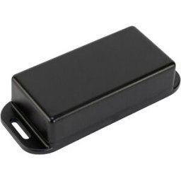 Hammond Electronics 1551WKFLBK Boîtier universel 80 x 40 x 22 ABS noir 1 pc(s)