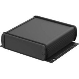 Bopla ABPH 1000-0100 WL ALUBOS_SET 84310100.HMT1 Cloche à bride 140 x 125 x 35 aluminium noir (RAL 9005) 1 pc(s)